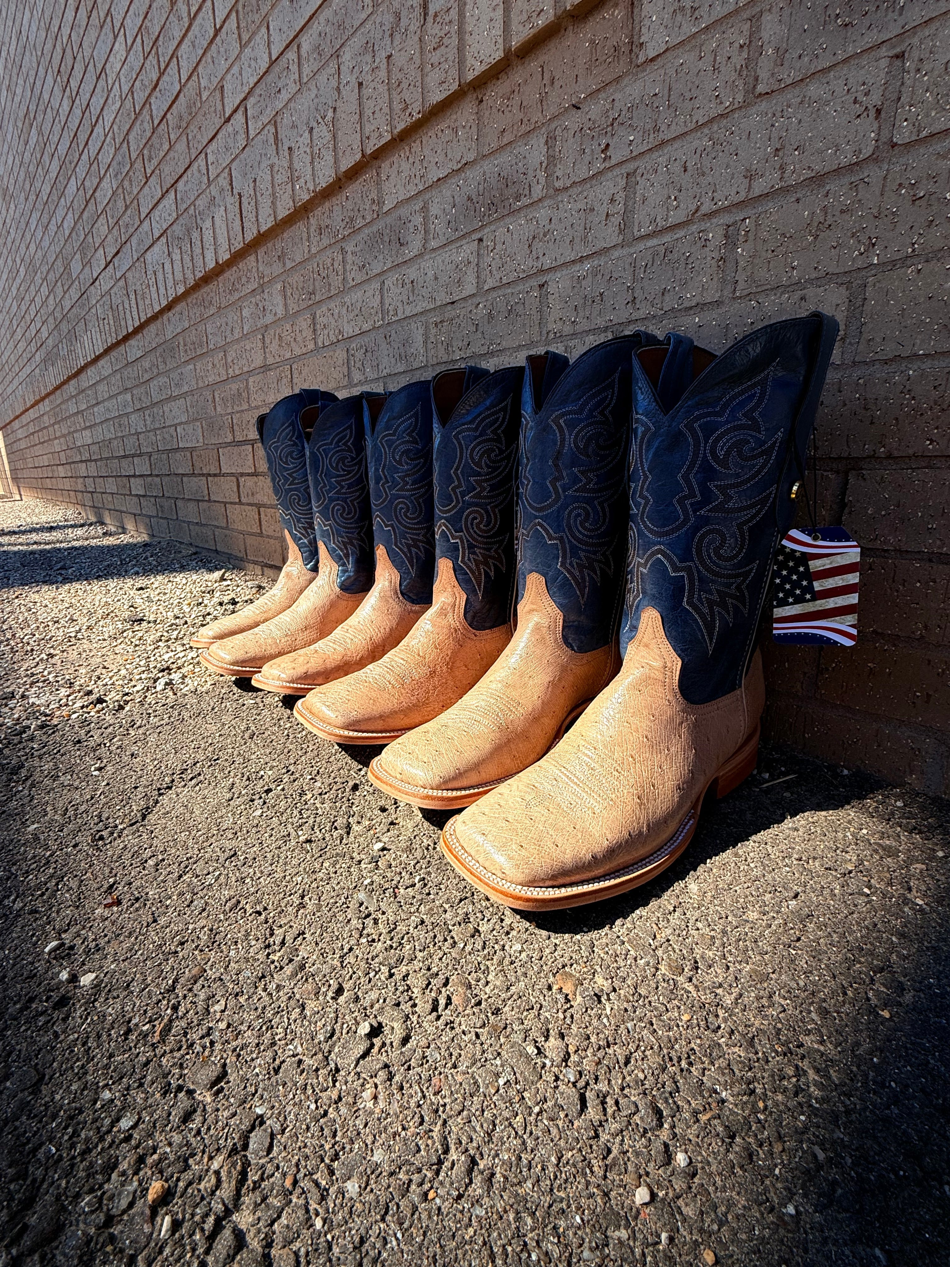 Prescott Cowhide Red Bottom Square Toe Cowboy Boot – Campos Boots