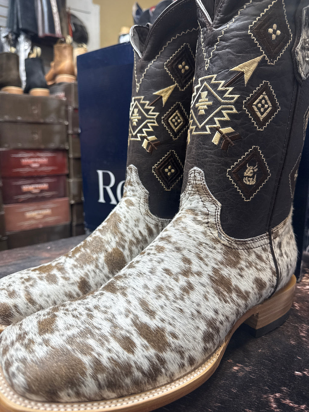 Aztec cowhide