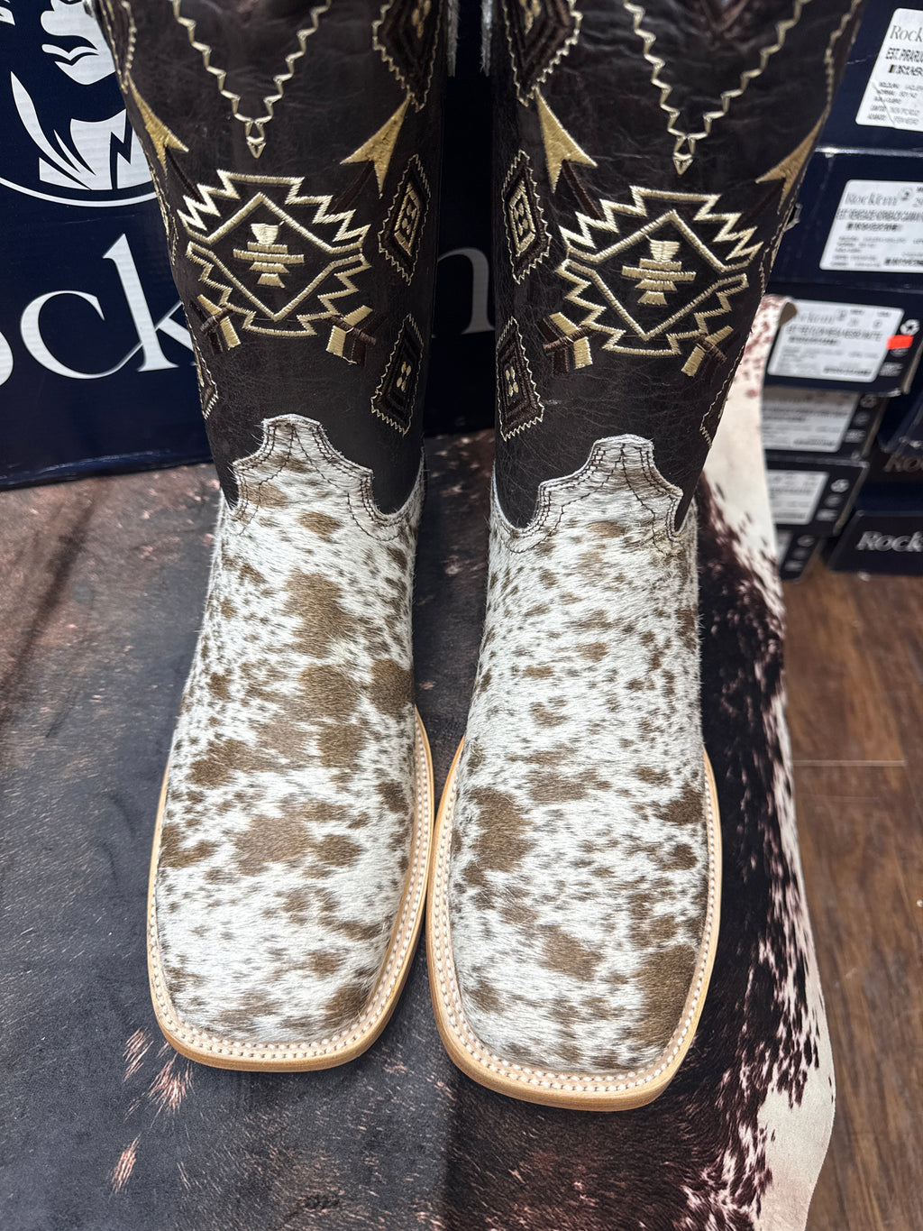 Aztec cowhide