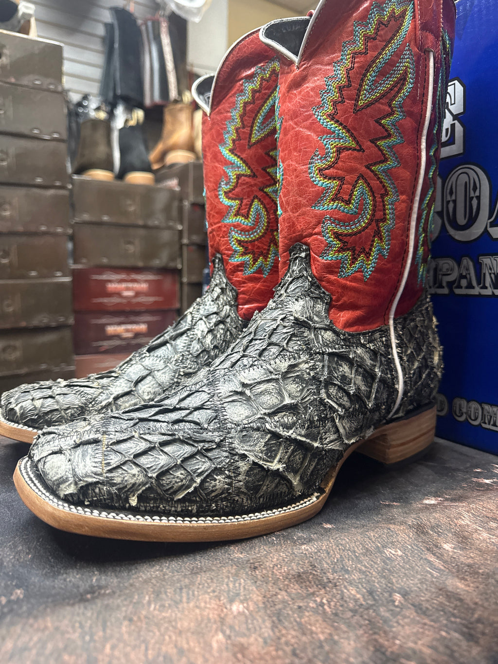 Exotic Fish patch boot