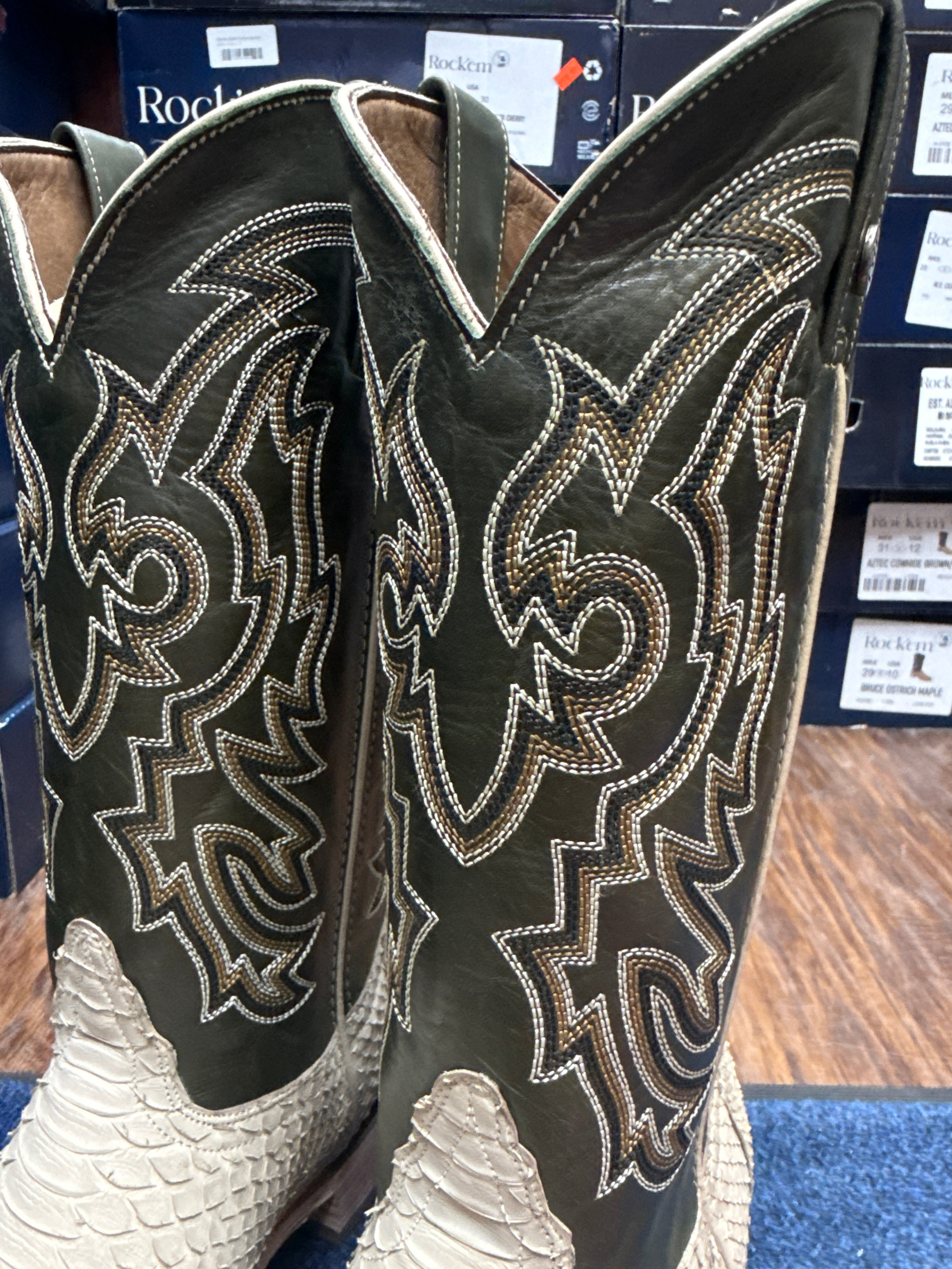 Python Boots — Exotic Western Boots | Campos Boots Dumas TX