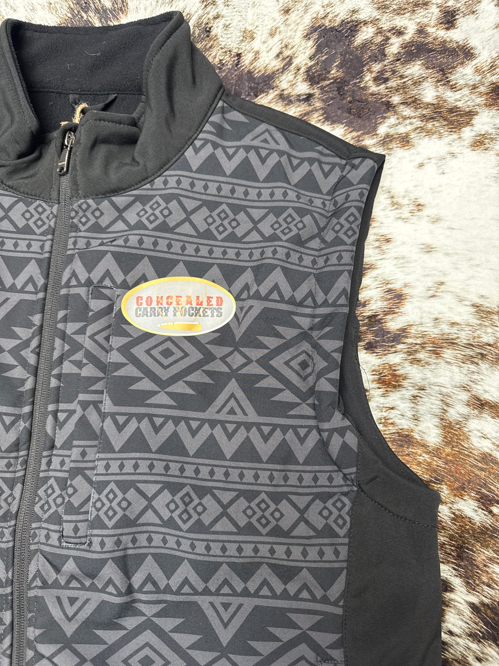 Platini Aztec Black Vest