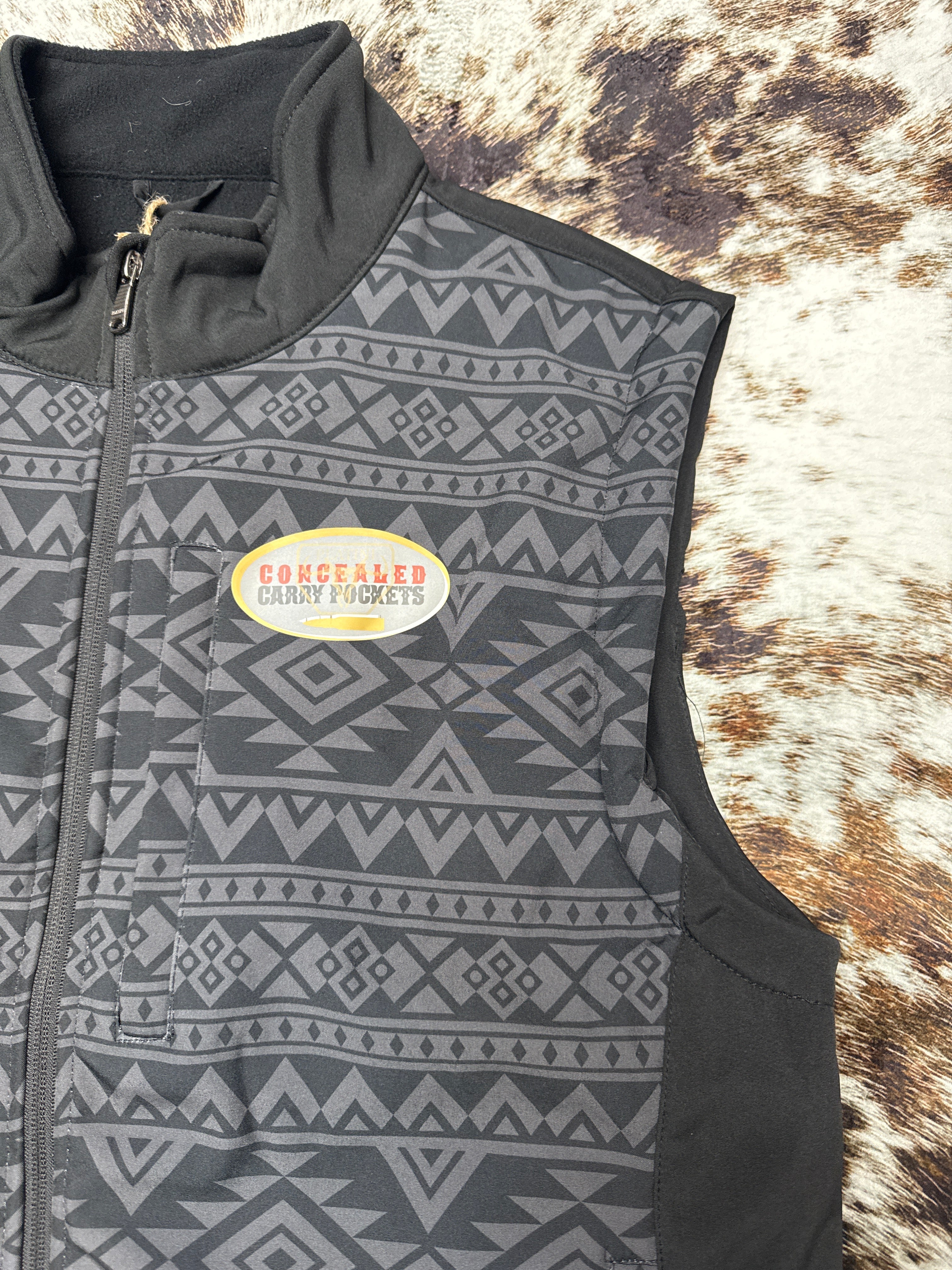 Platini Aztec Black Vest