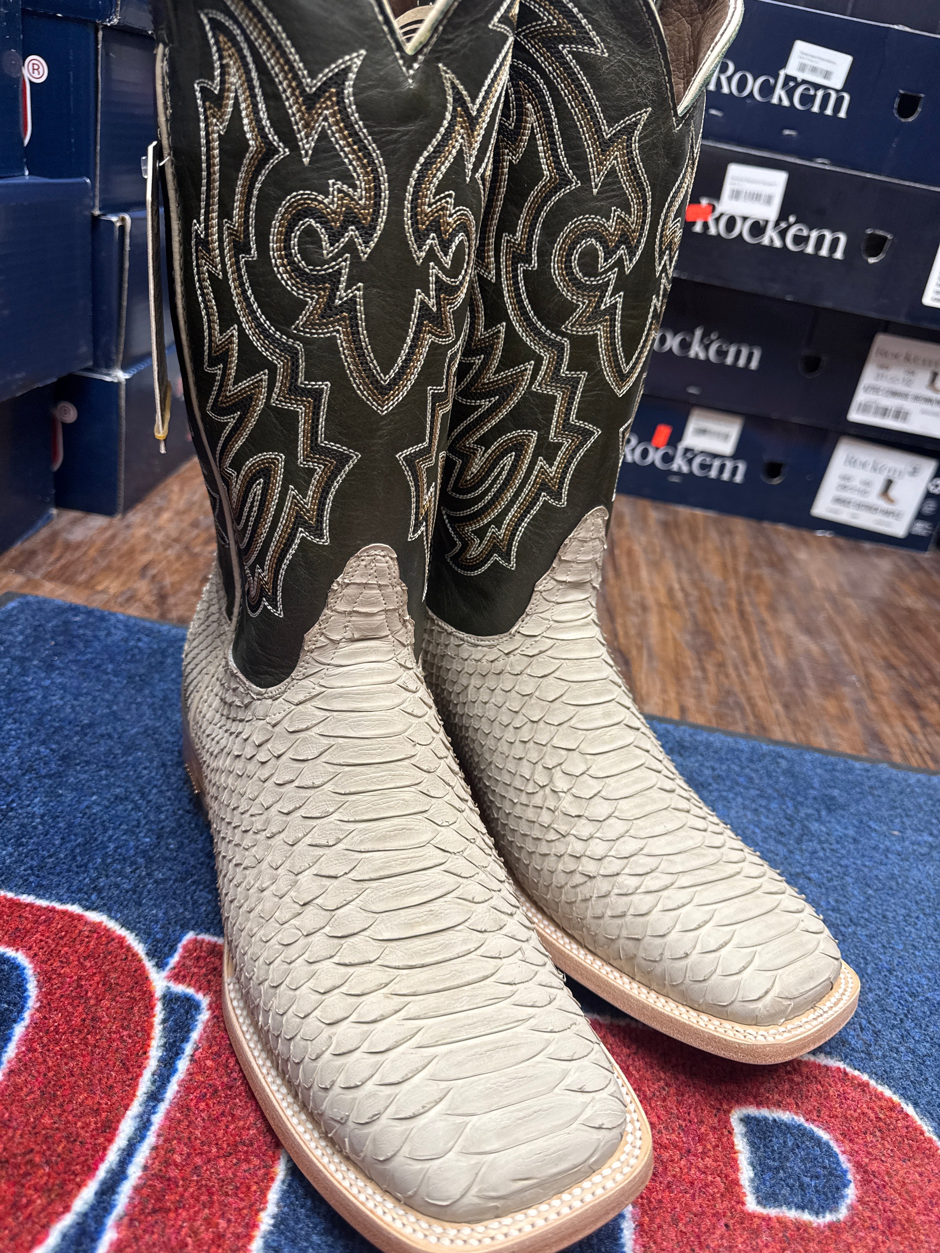 Python Boots — Exotic Western Boots | Campos Boots Dumas TX