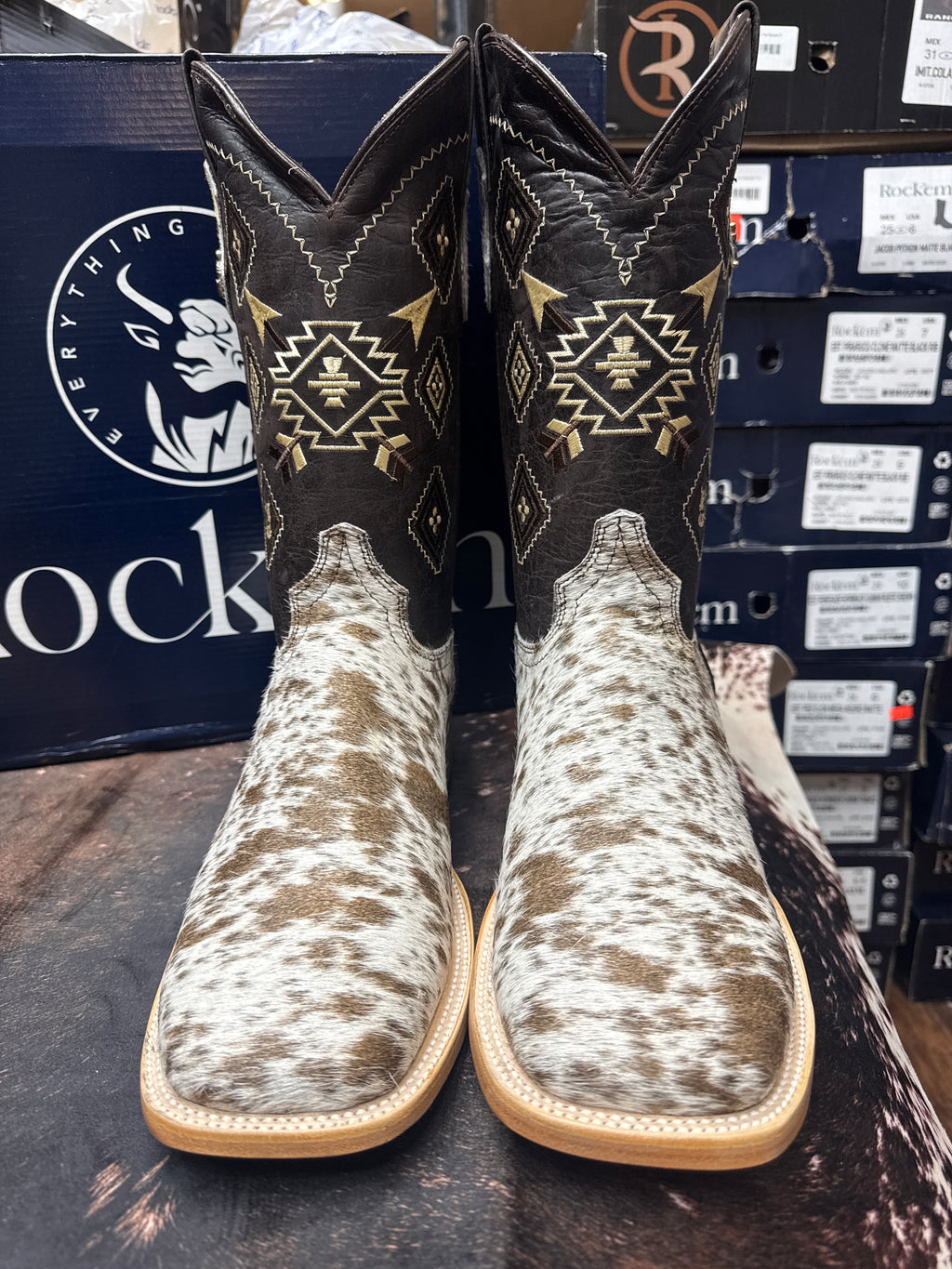 Aztec cowhide