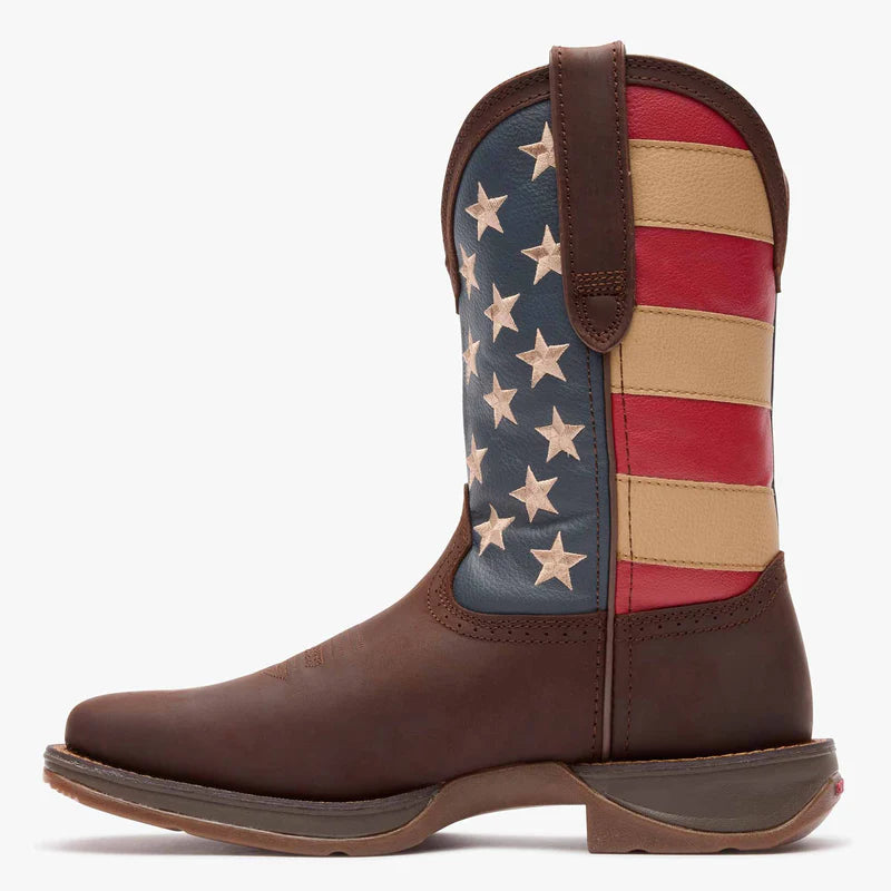 REBEL™ BY DURANGO® PATRIOTIC PULL-ON WESTERN FLAG BOOT