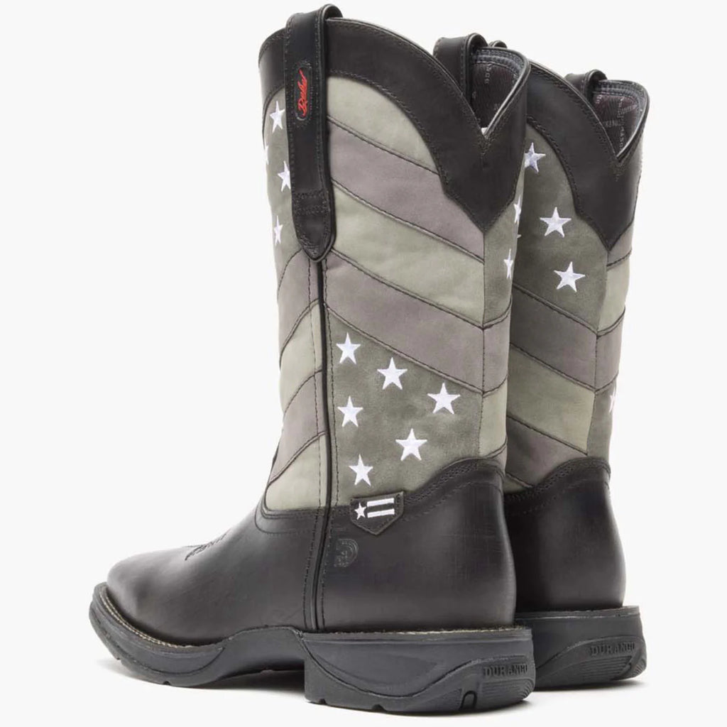 REBEL BY DURANGO® FADED BLACK FLAG WESTERN BOOT