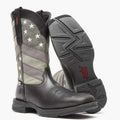 REBEL BY DURANGO® FADED BLACK FLAG WESTERN BOOT