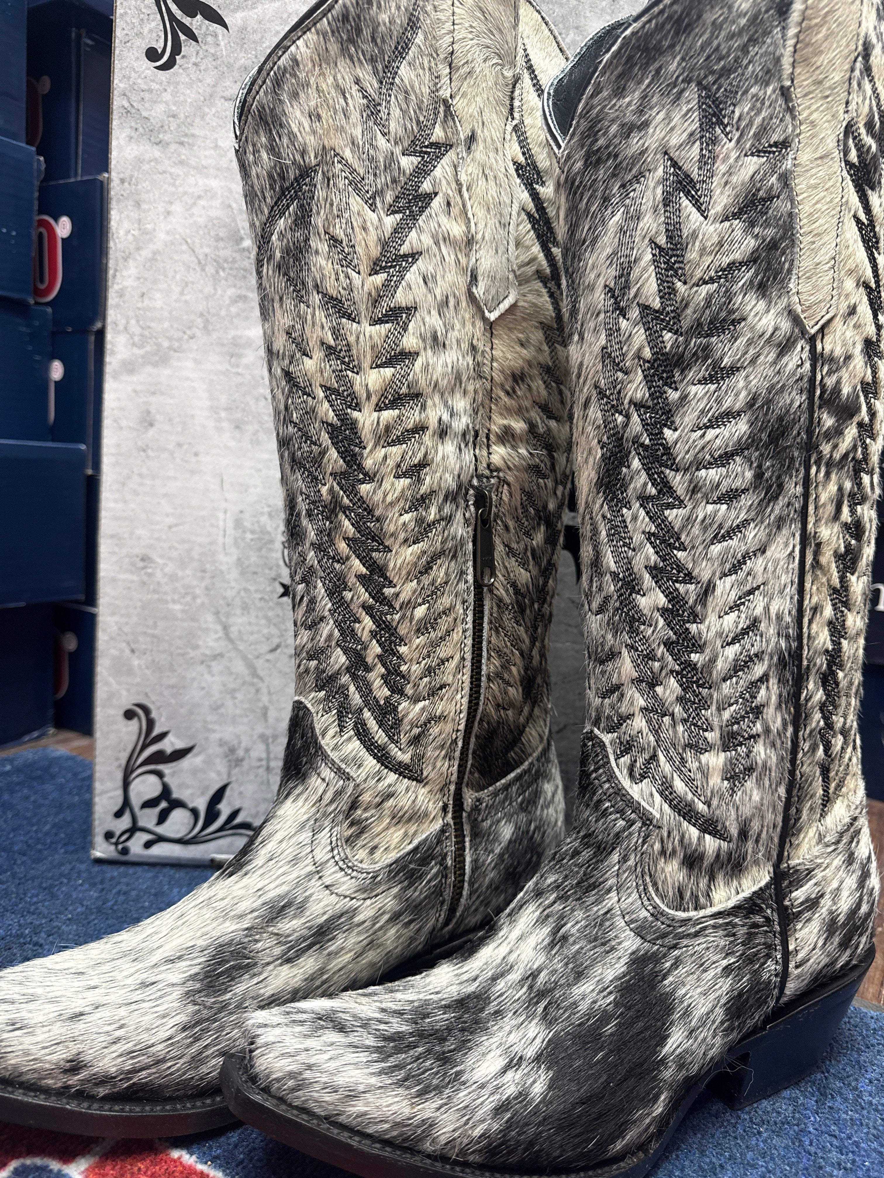 Sam's Cowhide Western Boots | Campos Boots — Dumas, TX