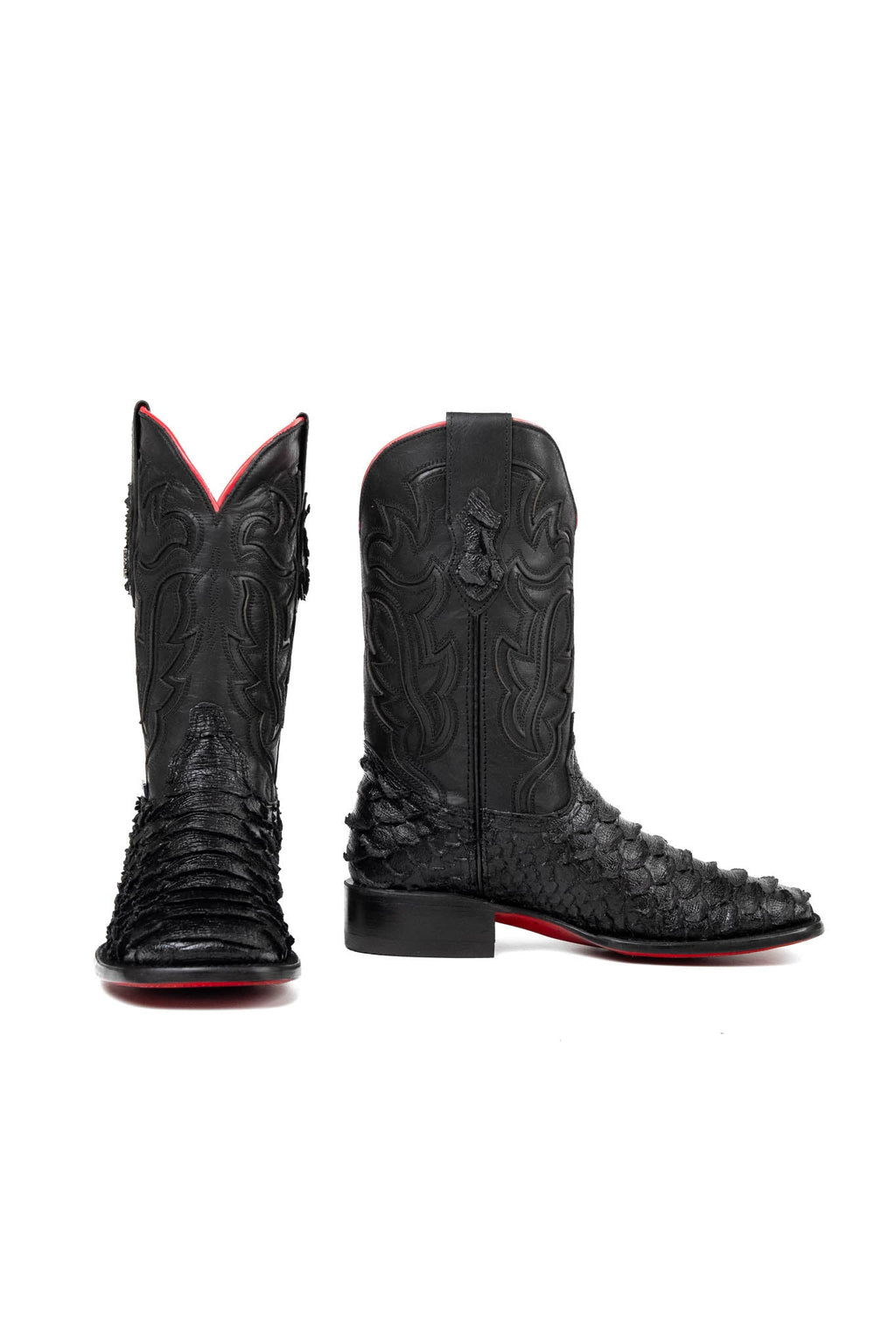 Bruce Viper Red Bottom Square Toe Cowboy Boot