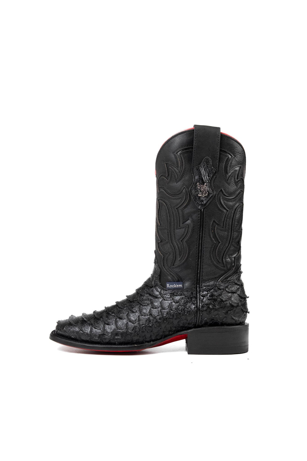 Bruce Viper Red Bottom Square Toe Cowboy Boot